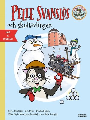 cover image of Pelle Svanslös och skidtävlingen